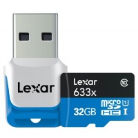 microSDHC UHS-I 32 GB 633x (Class 10) - Speicherkarte + Mini-USB 3.0-Stick
