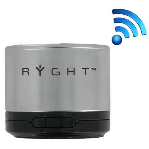 Tragbarer Lautsprecher Bluetooth Y-Storm - silber